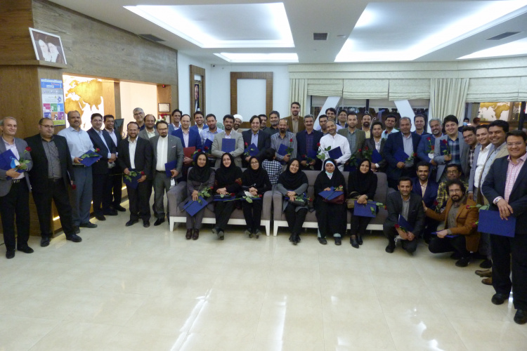The ritual of commemorating the position of a teacher and honoring the top professors in the field of education of Birjand University of Technology